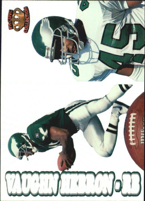 1995 Pacific Prisms Football Card #180 Vaughn Hebron