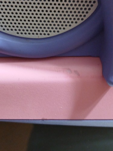 Disney Princess Pink 13" CRT Color TV No Remote Retro Gaming Tested! DT1350-P - Picture 15 of 23