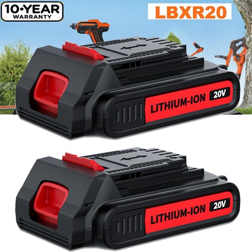 2.5AH Max Lithium-Ion Battery For Black & Decker 20 Volt LBXR20 LB20 LBX20 NEW - Picture 2 of 19