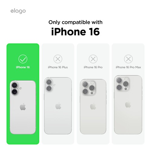 Custodia iPhone 16 - elago® iPhone 16 custodia in silicone premium - Foto 100 di 260