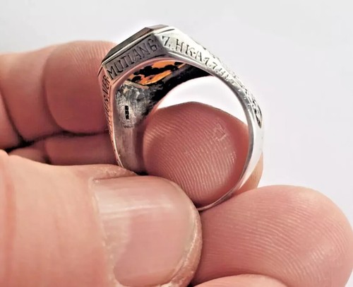 Silver ring of honor 1948 Musikverein Mutlangen Schwäbisch Gmünd silver 835 ring - Picture 22 of 22