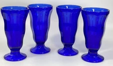 Fountainware Cobalt Blue by Anchor Hocking Desert/Sundae Glasses Set of 4