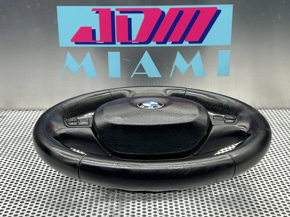 2009-2016 BMW 740i 740Li 750i 750Li F02 Steering Wheel Leather - Image 4 of 4