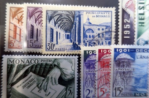 27 Monaco Briefmarken 1952-1954 zum Schnäppchenpreis - Scott Referenz - Bild 8 von 8