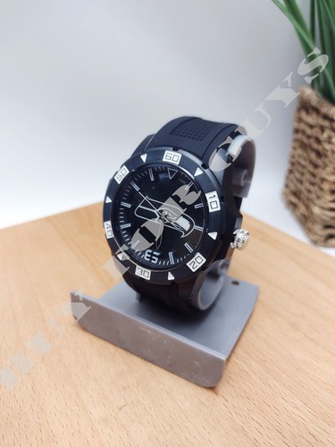 Seattle Seahawks NFL Men's Automatic Black Watch - Brand New - Picture 4 of 7