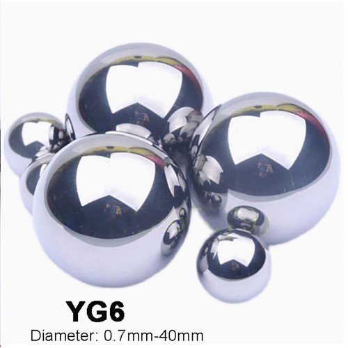 Single YG6 Carbide Solid Carbide Ball Replacement Bearings Sizes: 0.7mm to 40mm - Picture 2 of 6