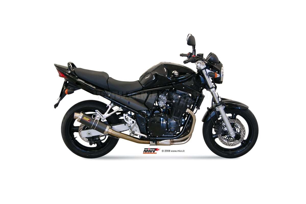 Mivv Exhaust Muffler GP Carbon Fiber for Suzuki Gsf 650 Bandit 2005 > 2006