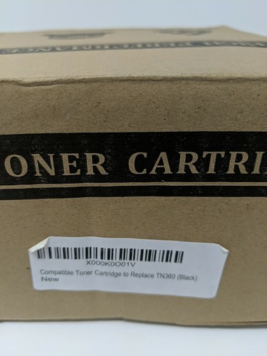 VIP Print schwarz kompatibel zu Brother für Ersatz TN360 (schwarz) geöffnete Verpackung - Bild 5 von 7