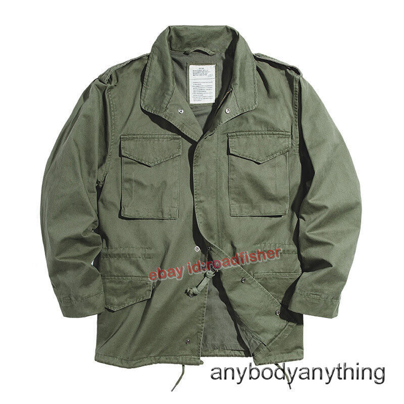 【BAON】Yorui cotton pocket field jacket Lightweight Cotton m65 field jacket for Men with Multi
