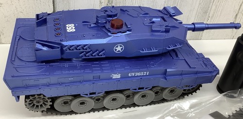 Laser Force RC Assault Tank HS-2400 Red And Blue Tanks Lot - Works, Tested - Picture 3 of 22