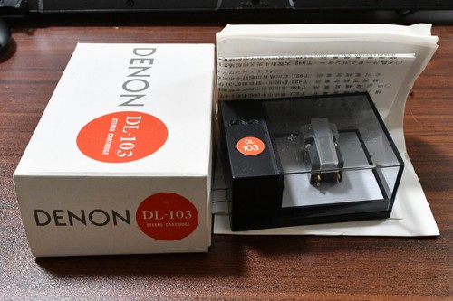 DENON DL-103 MC cartridge with original box * VG+++ cond
