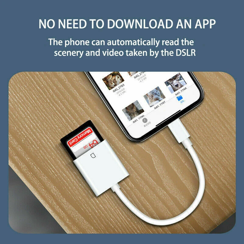 USB-C Kartenleser Speicherkartenleser Handy Tablet SD Card Reader USB OTG Typ C - Bild 2 von 4