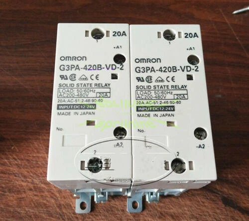 ONE NEW Omron G3PA-420B-VD-2 Solid State Relay