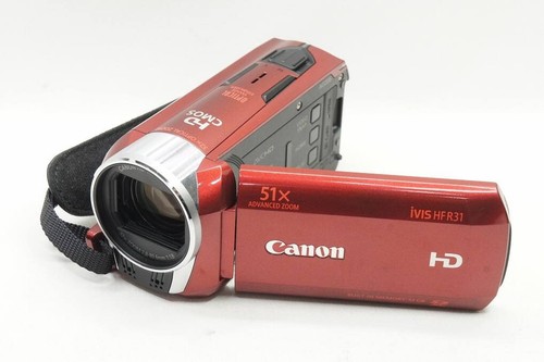 "Mint" Canon iVIS HF R31 Digital Video Camera Camcorder Red #250419ag - Picture 2 of 10