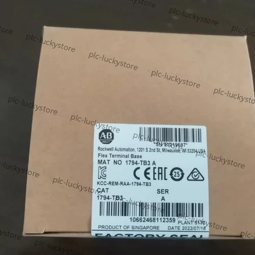 New Sealed Allen Bradley 1794-TB3 /A Flex Terminal Base Module 1794TB3