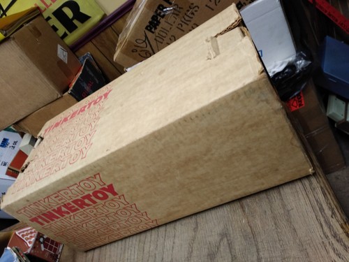 Vintage riesiges Tinkertoy Konvolut mit Elektromotor Anleitung und Karton Nr. 49 4404 - Bild 18 von 20