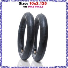 2PCS 10x2.125 Inner Tube for 60/70-6.5 Ninebot G Max 30 Electric Scooter