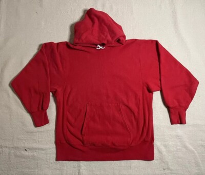 完全目無80’s champion Reverse Weave RED Vintage 80s Red Champion Reverse Weave Sweatshirt XL | eBay