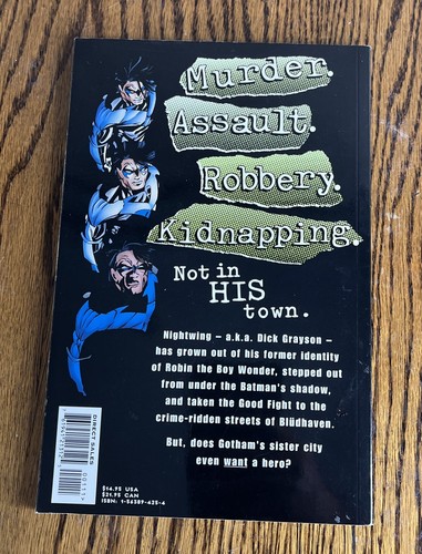 DC Comics NIGHTWING: A Knight In Bludhaven Trade Paperback Dixon/McDaniel/Story - Bild 3 von 4