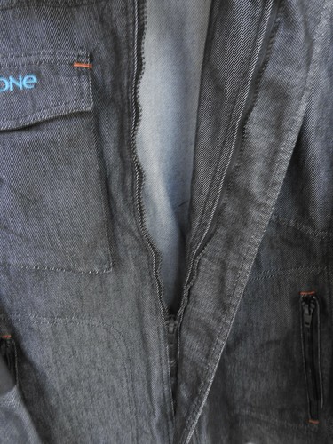 French Denim Work Jacket ALSICO Gray Chore Workwear (L) Vetement Professionnel - Picture 7 of 11