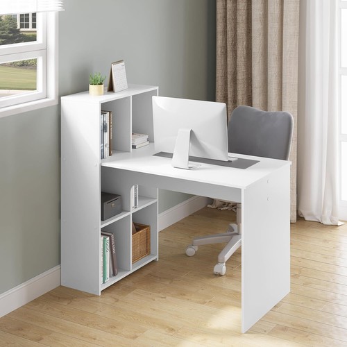 Schreibtisch Computertisch Mit Regal Links Oder Rechts Montierbar 120X63 - Bild 2 von 9