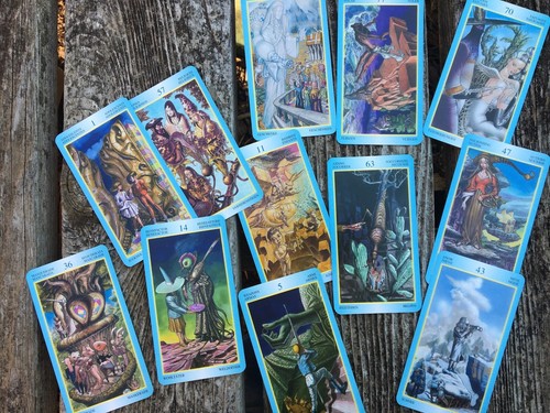 RAR! Traum Inspirierende Karten Lo Scarabo Cartas de los Sueños Isa Donelli  - Bild 5 von 7