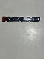 2012 Kia Forte Koup Trunk Emblem Letter Chrome 2012 Kia Forte Koup Trunk Emblem Letter Chrome