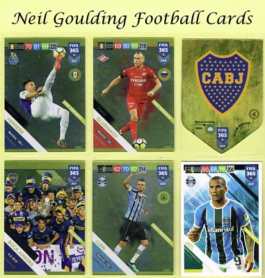 Panini Adrenalyn XL 2018-19   FIFA 365 2019   Football Cards #226 bis #297