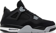 Air Jordan 4 Retro SE Black Canvas DH7138-006 Men Size