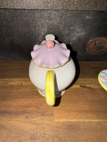 Beauty And The Beast Ceramic Figurines Mrs. Potts And Chip Cup Vintage Disney - 第 7/10 張圖片