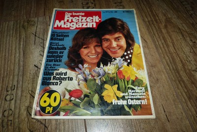 Freizeit Magazin 17 1973 Sangerin Manuela Mannix Daliah Lavi Peter Horton Ostern Ebay