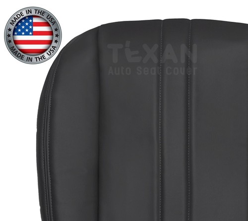 For 2003-2009 GMC Topkick C4500 C5500 C6500 Driver Bottom Seat Cover Dark Gray - Picture 3 of 13
