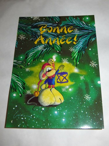 Diddl Postkarte WEIHNACHTSKARTE Frankreich französisch Kontiki Auswählen MOND - Bild 4 von 17