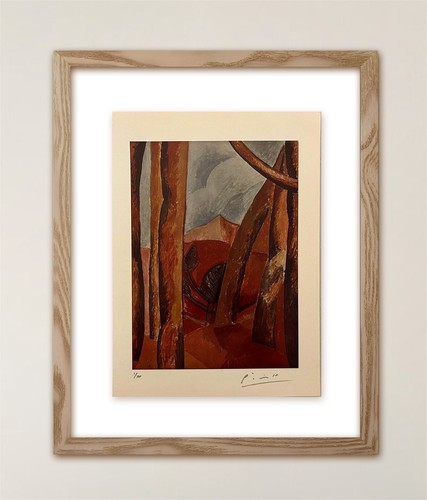 Pablo Picasso - Tirage original signé avec certificat d'authenticité et évaluation de 3 500 $ -.