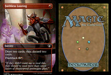 Magic the Gathering -MTG- Faithless Looting 