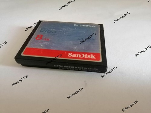 sandisk Ultra 8GB 50mb/s CF Memory CARD compact flash card - Picture 3 of 3