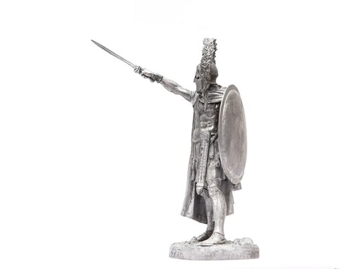 Tin 90mm Greece. Spartan Aristocrat 1:18 Scale Miniature - Picture 2 of 5