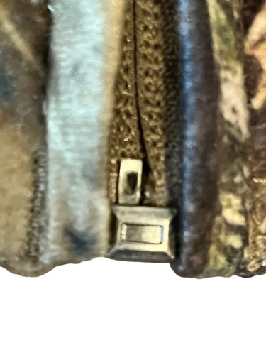 Rustic Ridge Mossy Oak Camo Hooded Jacket NWOT Defect Scent Stop Youth Sz Med - Picture 9 of 14