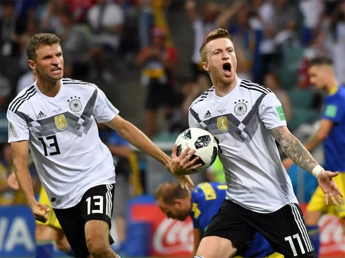 ALEMANIA 2018 2019 HOME MULLER CAMISETA DE FÚTBOL CAMISETA DE FÚTBOL M ADIDAS - Imagen 11 de 11