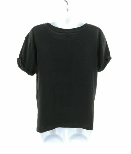 Sol & Luna Womens Black Floral Top Size Medium - Picture 12 of 12