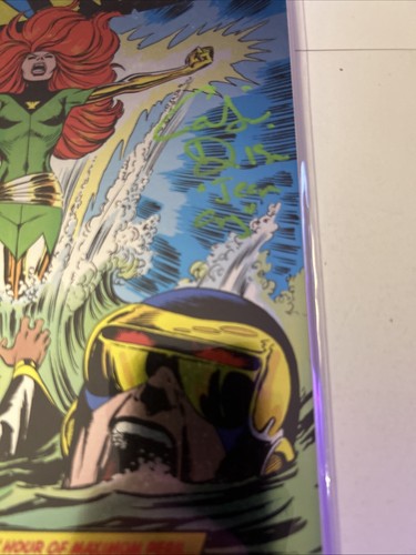 X-Men 101 2023 FOIL Facsimile 1st Phoenix Reprint SIGNED BY CATHERINE DISHER - Picture 5 of 13