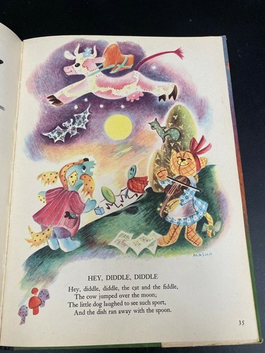 Masha's Stuffed Mother Goose - couverture rigide 1946 première édition - Photo 9/11
