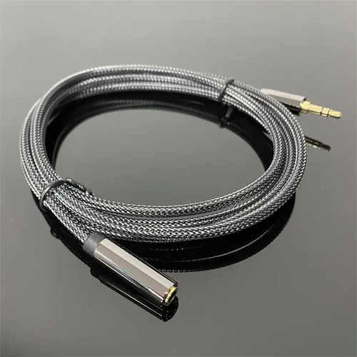 AUX Verlängerungskabel 3 Polig 3,5mm Klinke Stecker zu 3,5mm Buchse - Bild 5 von 5