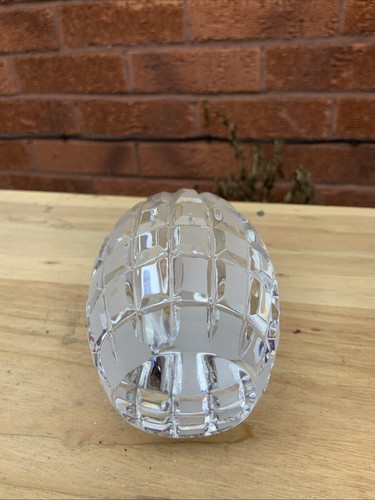 FABULOUS CUT GLASS PAPERWEIGHT 3.5” TALL - Picture 11 of 12
