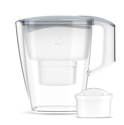 Grauwasserfilterkanne 3 Liter mit intelligentem LED-Sensor und Unimax Kartusche