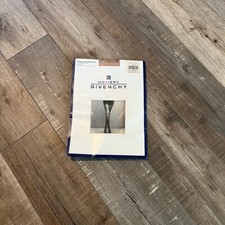 Givenchy Womens Pantyhose Stockings Size CBlack Sandaltoe French Back Seam