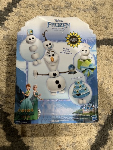 NUEVA Muñeca Olaf Fiebre Congelada Nueva en Paquete Celebrar con Olaf Mezclar y Combinar Nueva en Caja 2015 - Imagen 2 de 7