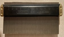 General Tools NO. 837 ANGLE-IZER Contour Gauge Profile Gauge