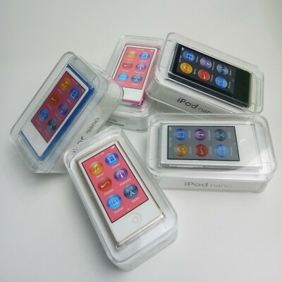 NEW-sealed Apple iPod Nano 7th Generation 16GB Silver - Free Shipp