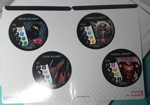 HEROCLIX HOUSE OF X Mister Sinister 031 KRAKOAN BYSTANDERS LOT (Hellions Maraude - Picture 6 of 6